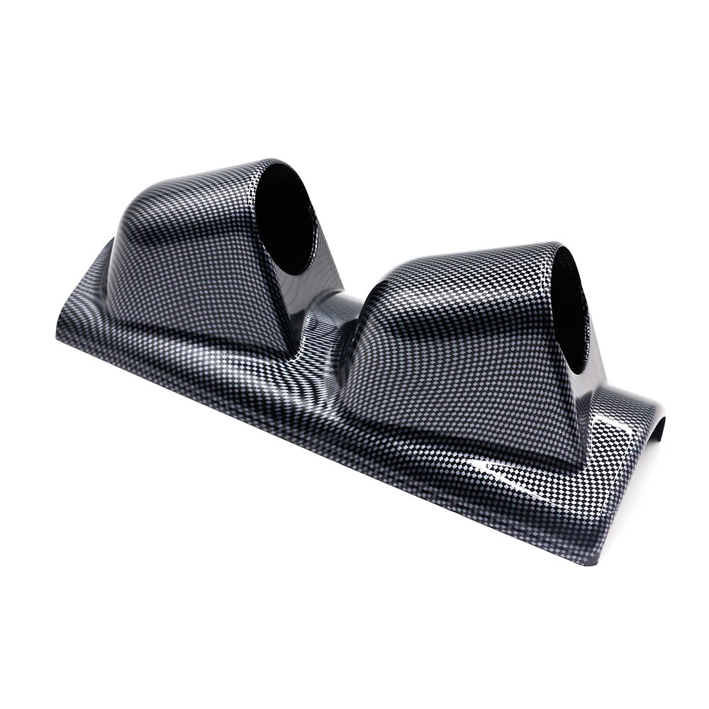 CNSPEED gauge pod 2"(52mm) Universal Carbon Fiber A Pillar Pod 2 Hole car Gauge Holder Pod left Driver Side YC100219