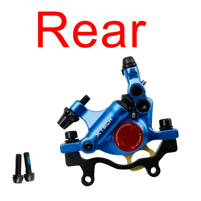 ZOOM XTECH HB100 Hydraulic brakes mtb Cable Pulling bicycle brake caliper Disc bike zoom brake for Xiaomi M365 Electric Scooter: black