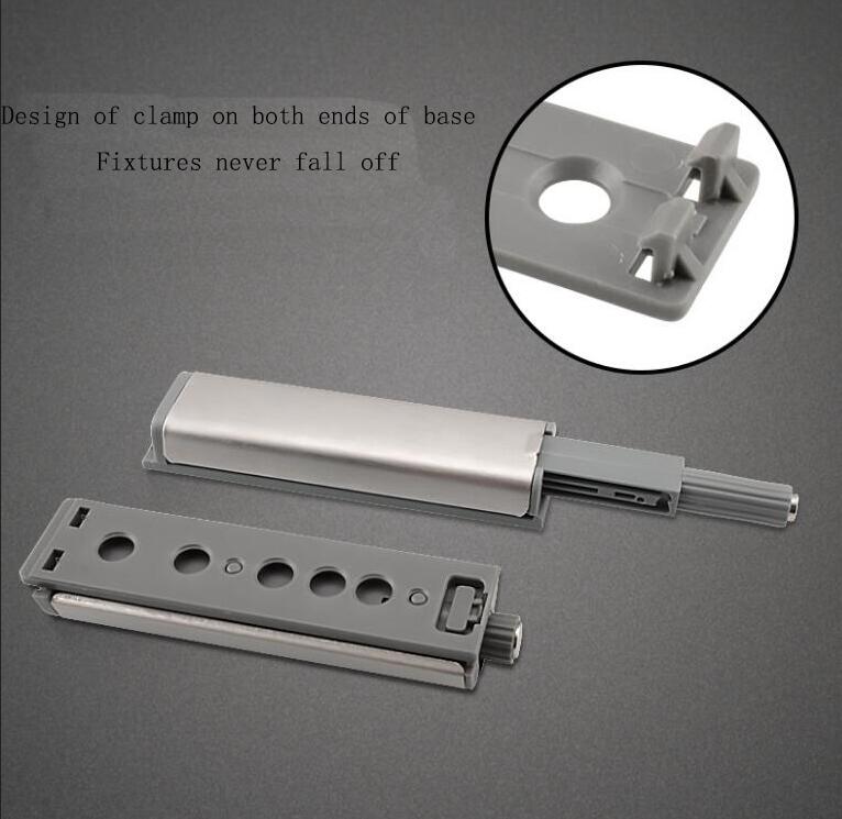 Caixa de metal bouncer gaveta gabinete porta sucção tipo de pressão auto elástico gabinete magnético toque livre puxar mão mola fechadura da porta