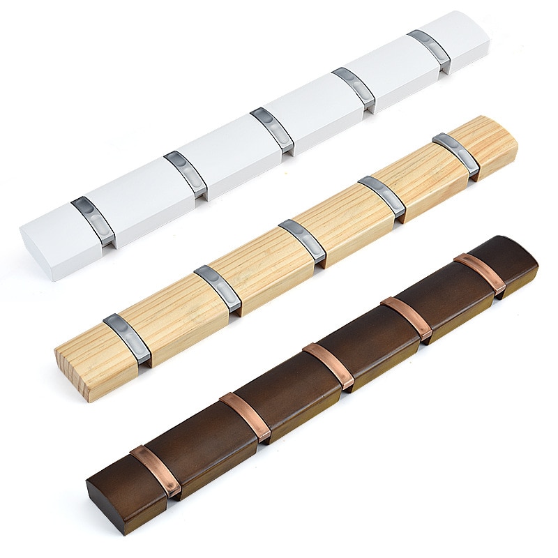 5 haczyki wieszak na zakupy na ubrania ukryty wieszak ścienny wieszak ścienny Dom dekoracje wieszak akcesoria haki wieszak na płaszcz stojak