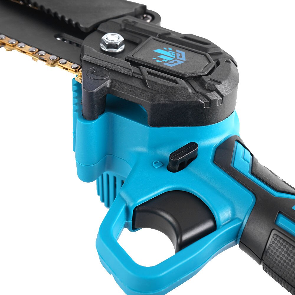 20v 6 tommers elektrisk sag. mini beskjæringssag for makita 18v batteri. vedkutter hageverktøy. bærbar motorsag for trebearbeiding