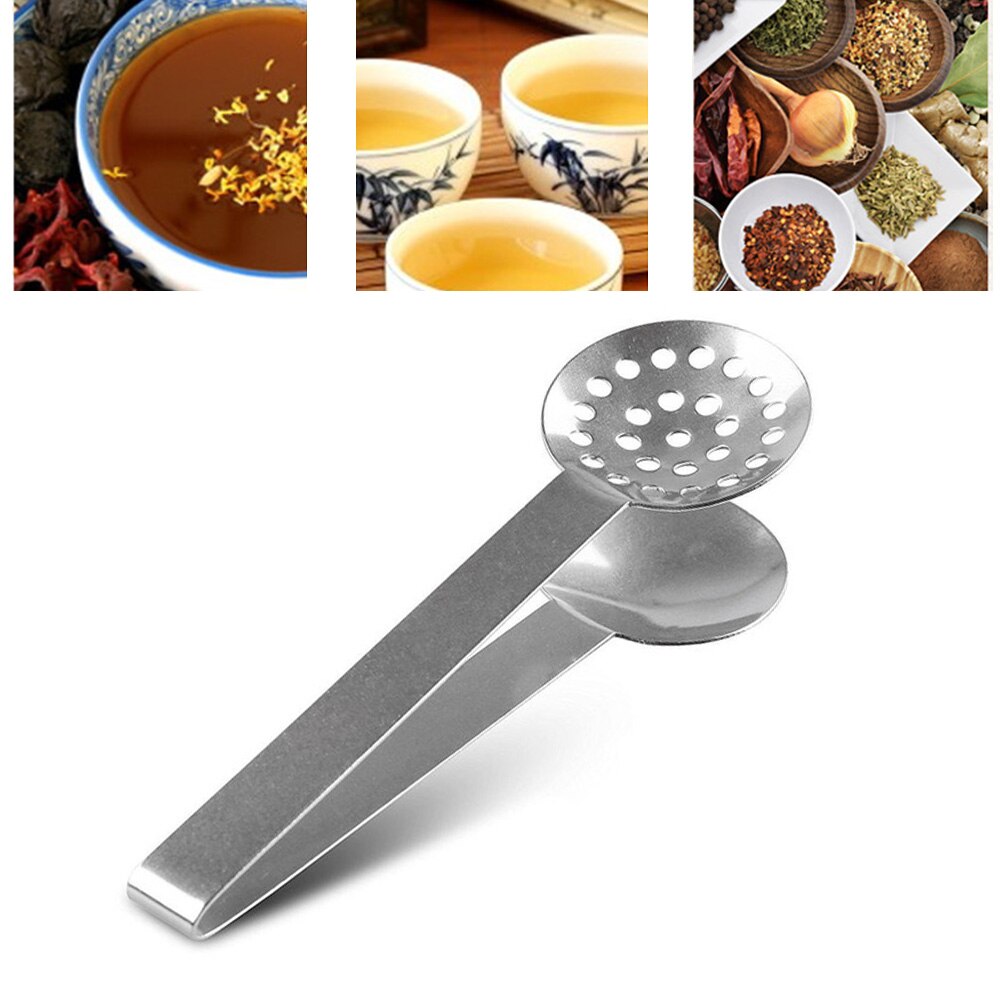 Practical Home Herb Grip Stainless Steel Tea Shop Multipurpose Lemon Holder Clip Kitchen Modern Teabag Squeezer