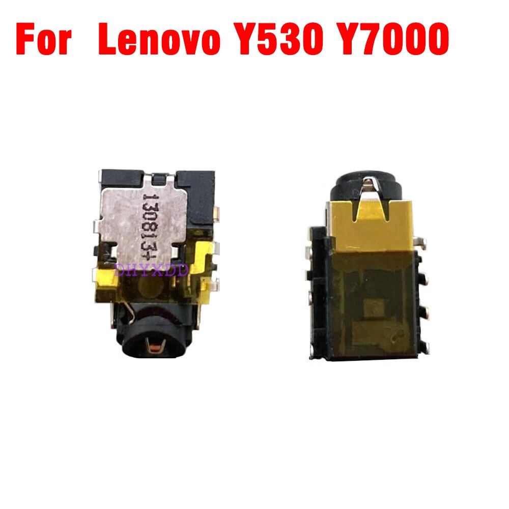 2PCS 3.5mm Audio Jack MIC Socket Connector for Lenovo Legion Y530 Y7000 Y7000P Headphone Port