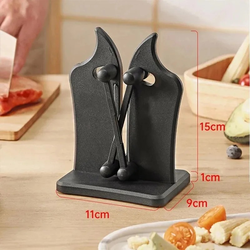 Afilador de cuchillos, herramienta de afilado de cocina, fácil y seguro, cuchillo de Chef de cocina, cuchillo de Damasco, herramientas de cocina, suministros de cocina