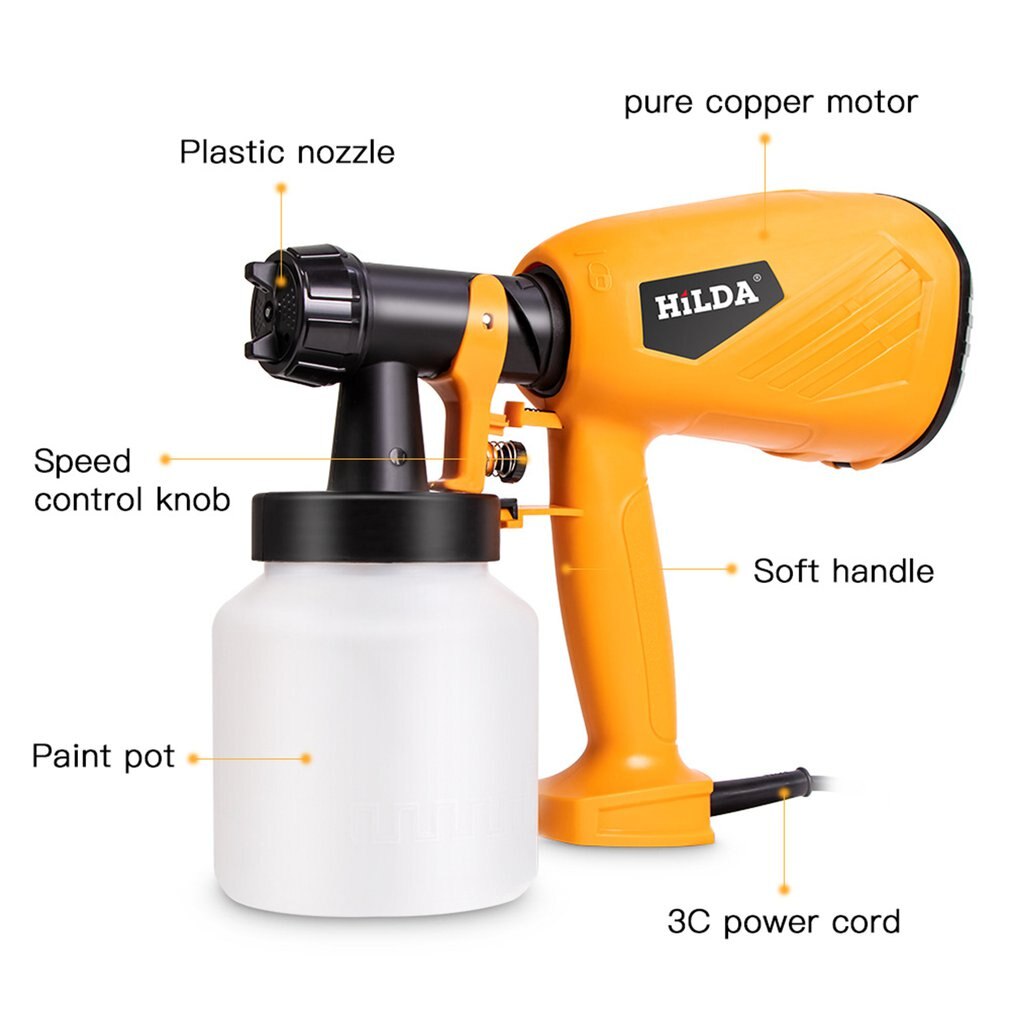 Portable Hand-held High-pressure Electric Disinfection Water Paint Oil Spray Gun