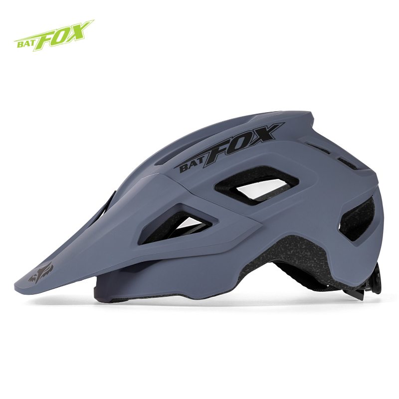 BATFOX Fietshelm MTB Met bril Verstelbare Road Mountainbike Helm Sportuitrusting Veiligheidskap Heren Dames Fietshelm