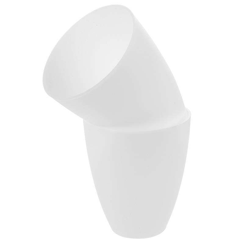 2 st plastlampskärmar vit hål skärm för 30mm e14 glödlampor bordslampskärm skrivbordslampskärm lampbelysningstillbehör: Default Title