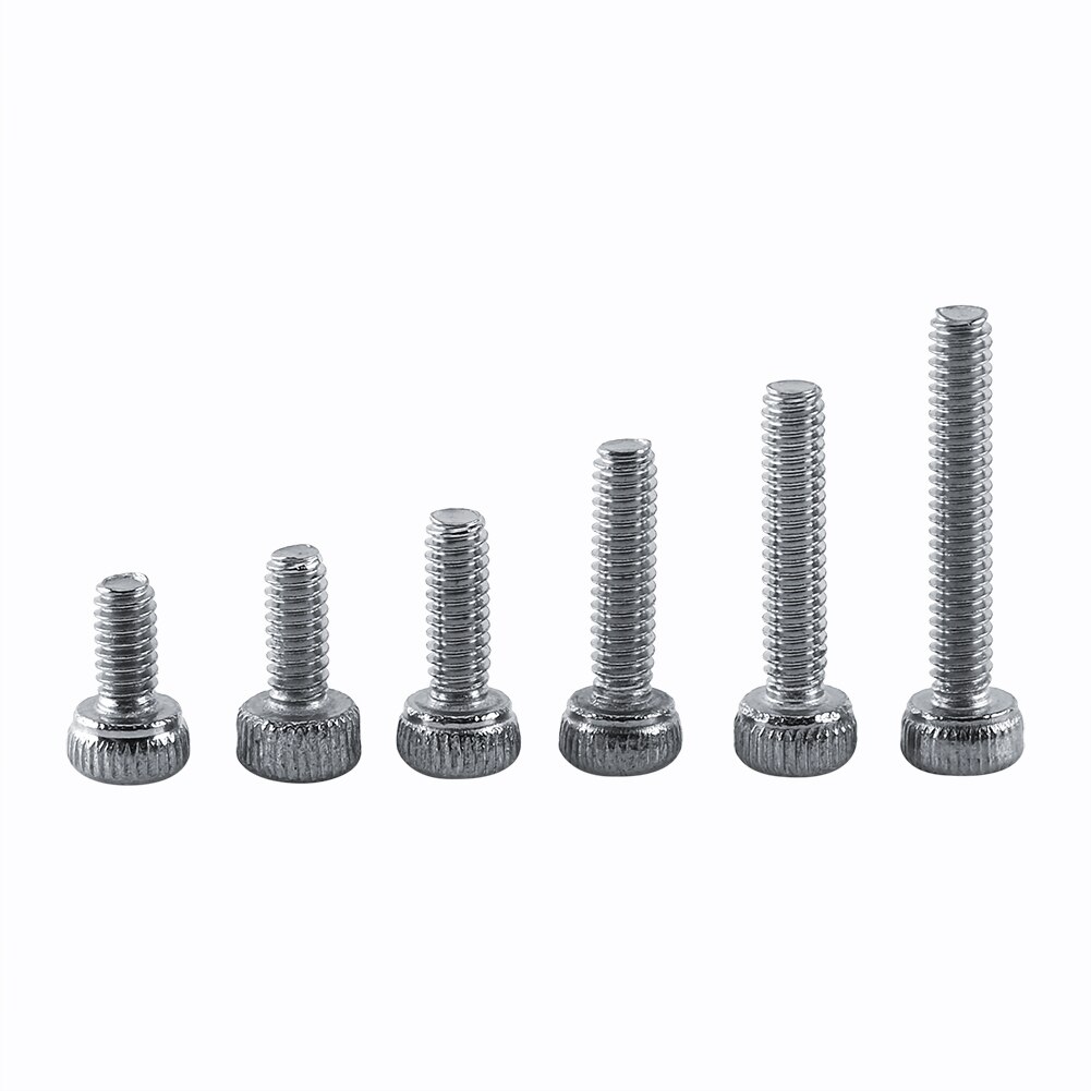 600pcs/set M2 Screws 304 Stainless Steel Hex Socket Screws Bolts With Hex Nuts Washers Assortment Kit Cap/Button/Flat Head