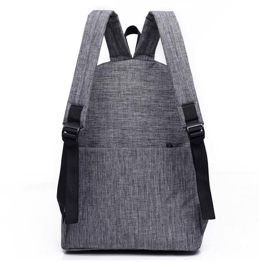 Classique Simple femmes hommes toile sacs à dos sac d'école pour adolescents filles garçon étudiant livre sac à ordinateur portable sac de voyage Mochila