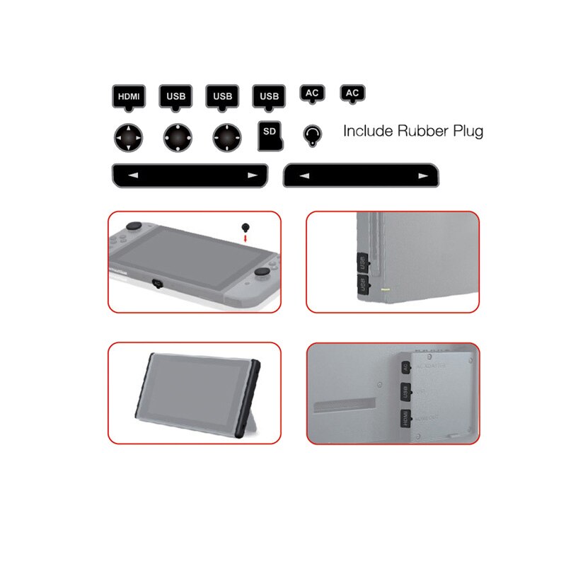 Super Game Kit Premium Gehard Glas Screen Protector Voor Nintend Schakelaar Screen Protector Voor Nintend Schakelaar Accessoires