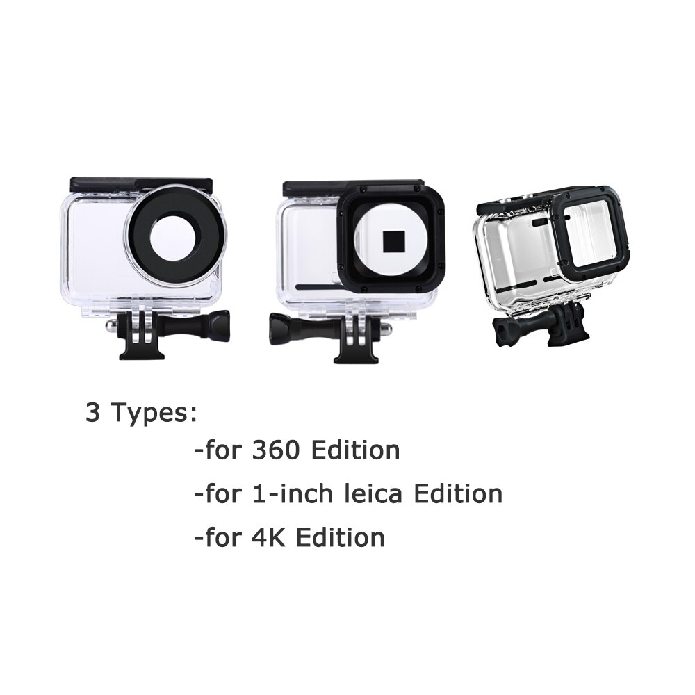 Insta360 One R étui de plongée 4K édition 5.7K double objectif 360 édition 1 pouce Leica Mod pour Insta360 One R accessoires de caméra d'action