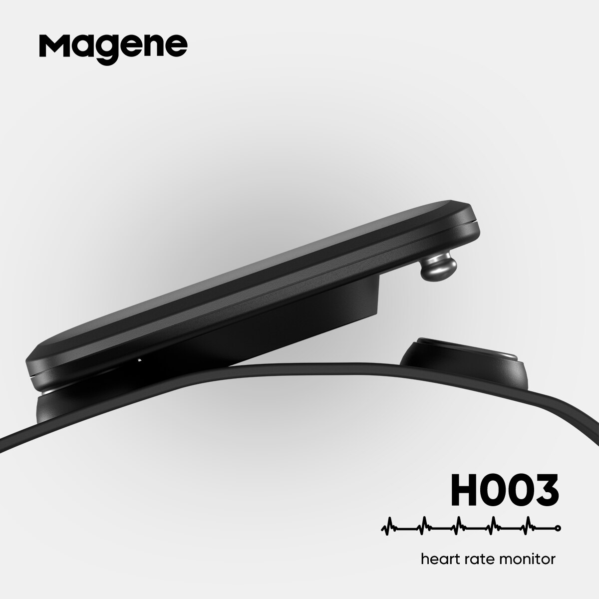 Magene – capteur de fréquence cardiaque H003, moniteur de sport pour vélo, avec sangle de poitrine, double ANT, Bluetooth, pour ordinateur Wahoo Garmin