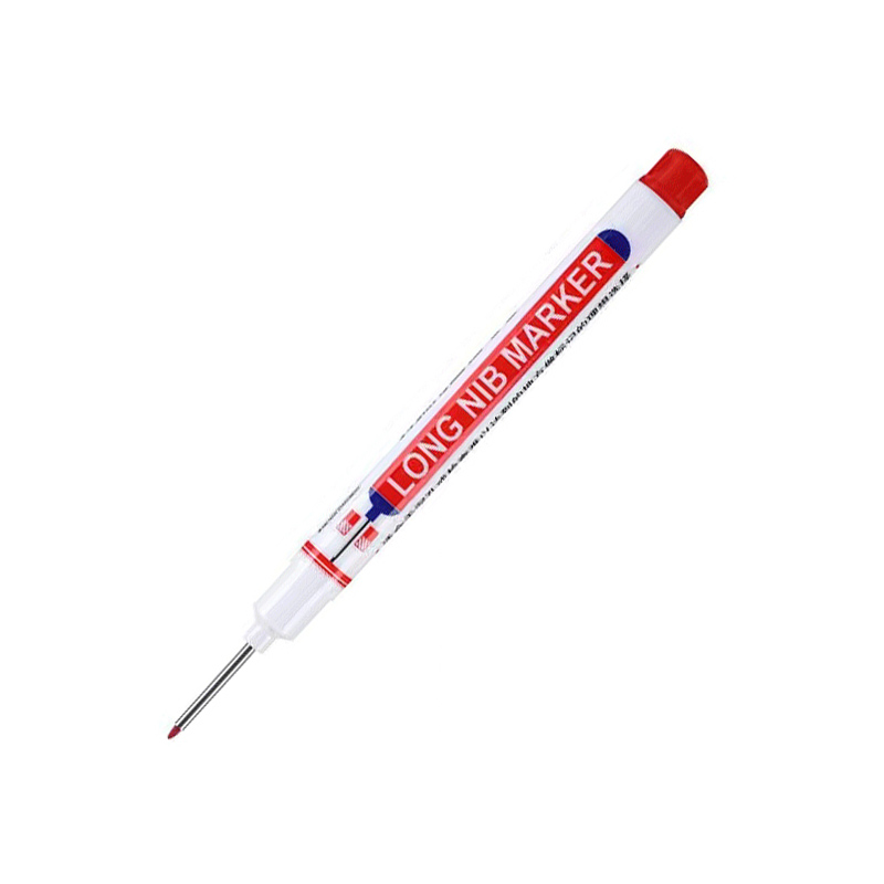 20MM czerwony/czarny/niebieski/biały atrament markery z długą główką łazienka dekoracja do obróbki drewna uniwersalne markery z głębokimi otworami