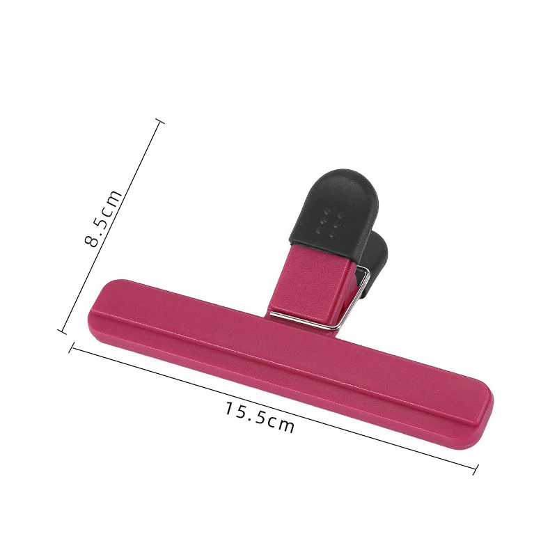 Portable Bag Clips Kitchen Storage Food Snack Seal Sealing Bag Clips Sealer Clamp Plastic Tool Kitchen Organization Accessories: army green