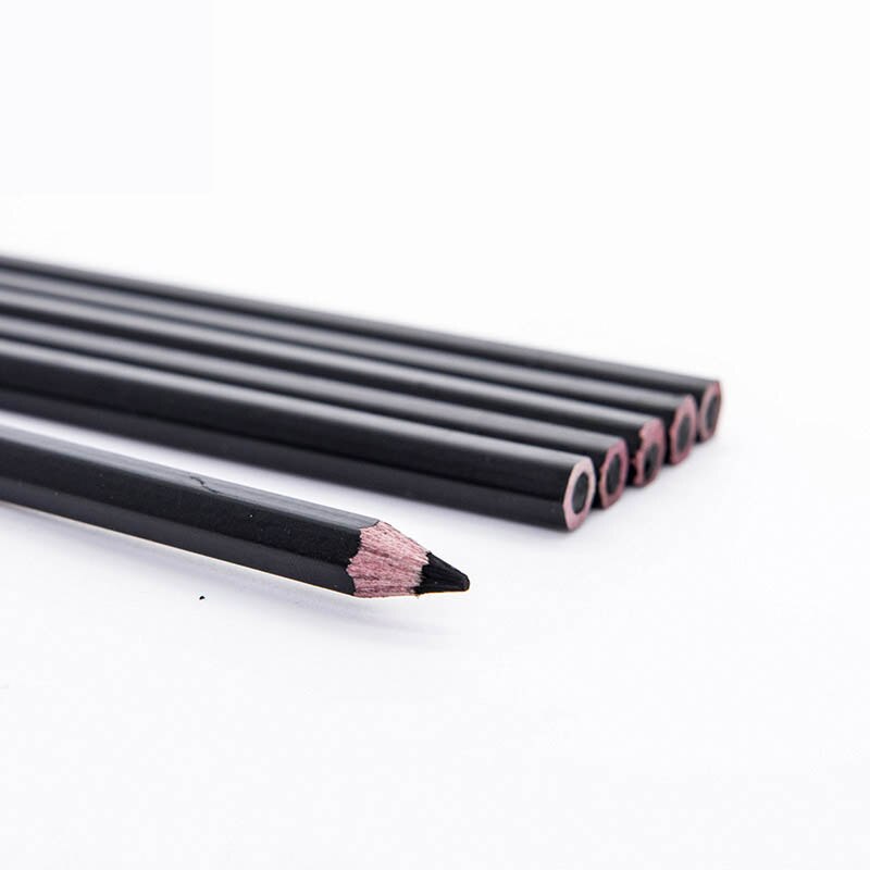 Maries 12 stks/doos Lood Zachte/Neutraal/Hard Houtskool Zwart Sketch Art Tekening Potlood Nontoxic Potlood Kunst Levert