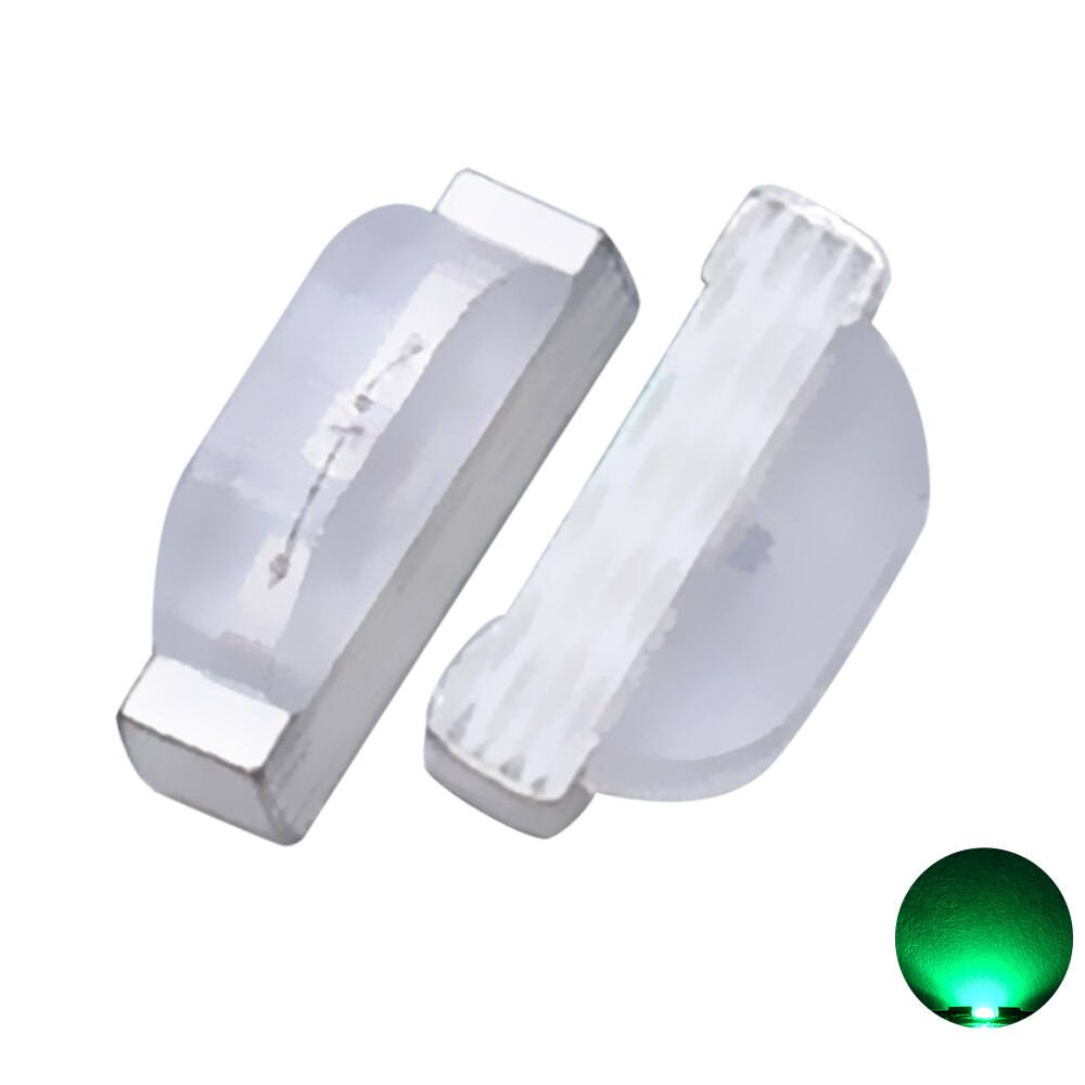 1000pcs/bag Czinelight Brand Emitting Diode 0805 Side View Smd Led Red Blue Yellow Green White: Green