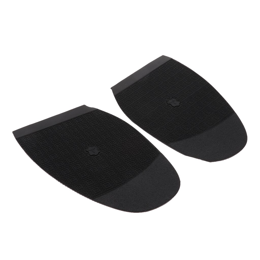 Anti Slip Schoen Reparatie Tools Pad Hak Vervanging Rubberen Onderkant Hakken En Half Zolen, Zwart