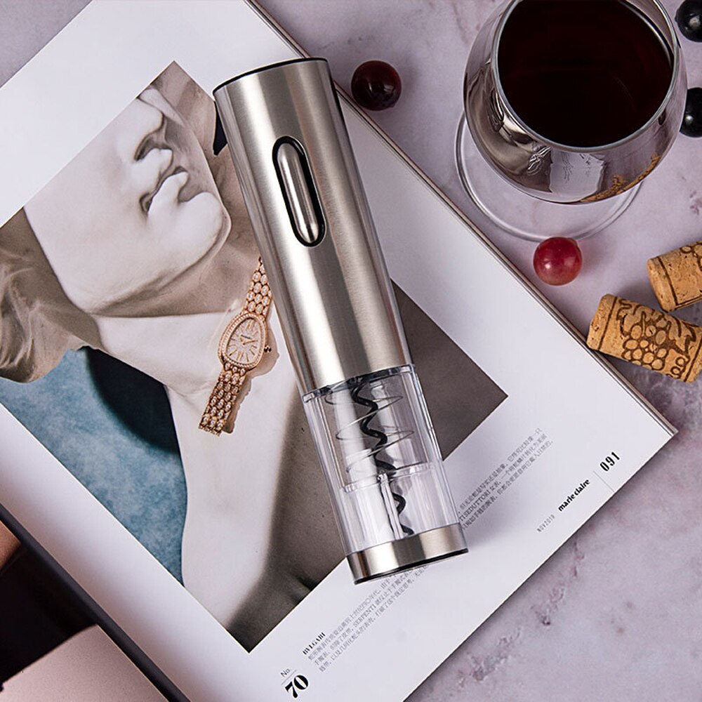 Automatic Wine Opener for Red Wine Foil Cutter Electric Red Wine Openers Jar Opener Kitchen Accessories Gadgets Bottle Opener