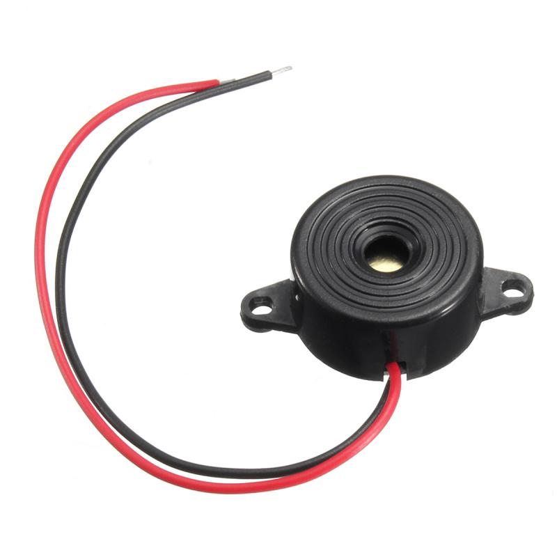 Auto voiture 95DB sonnerie électronique alarme continue son bip DC 3-24V bip noir piézoélectrique voiture accessoires