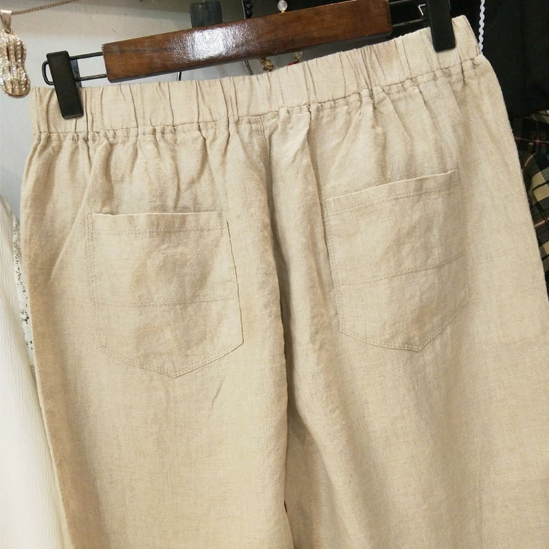Traje casual de verano conjunto de blazer fino suelto de algodón y lino conjunto de trajes de mujer 2 piezas trajes de oficina para mujer trajes de pantalón de mujer