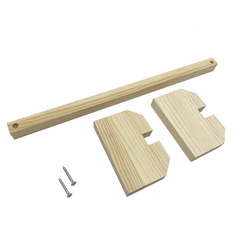 Percha de pollo de madera fuerte, juguetes de barra para gallinero y broches de pájaro grande, Pollos, loros