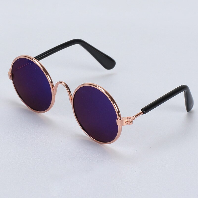 Gafas de sol bonitas para gato y perro, lentes para perro pequeño, fotos, productos para mascotas, 1 unidad: Blue