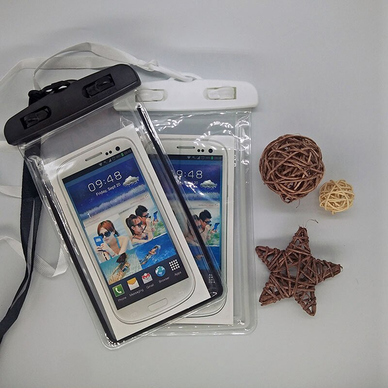 L'été Lumineux Pochette Étanche Natation Gadget Plage Sac Étanche Housse De Téléphone Camping Ski Pour Le Téléphone Portable