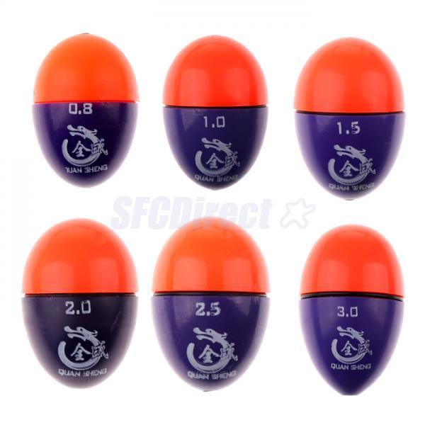Bobbers de pêche flotteurs à pression durs bouton poussoir Bobbers à flotteur rond accessoires de matériel de pêche