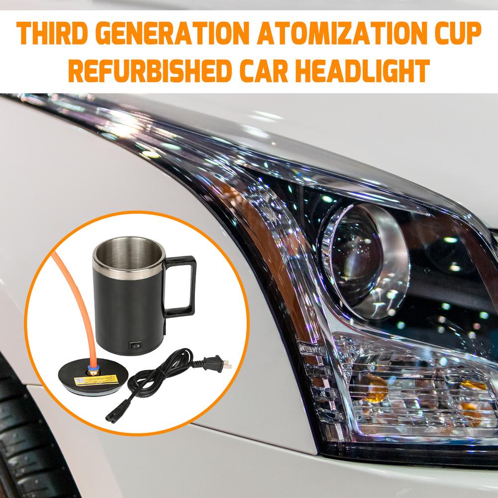 Third Generation Atomization Cup Car Headlight Refurbished Coating Evaporation Cup Spray Cup Spray Can With Leak-proof Nozzle