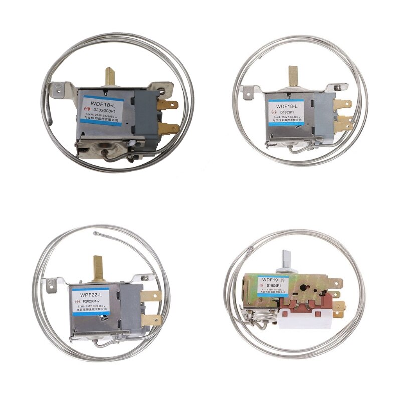 Wdf 18- l køleskabstermostat husstandsmetaltemperaturregulator