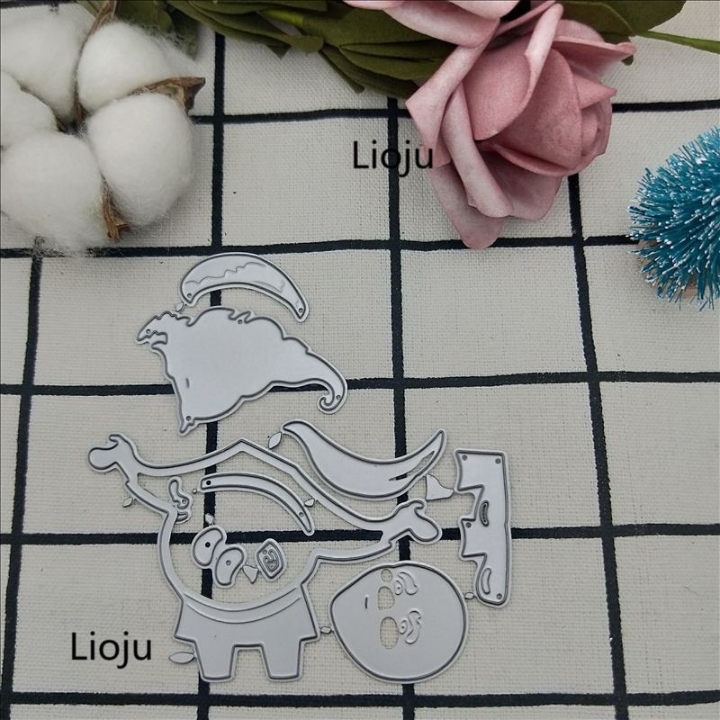 Kerst Metalen Snijden Sterven sterven Kerstman decoratie scrapbook Album Papier Card Craft Embossing die cuts
