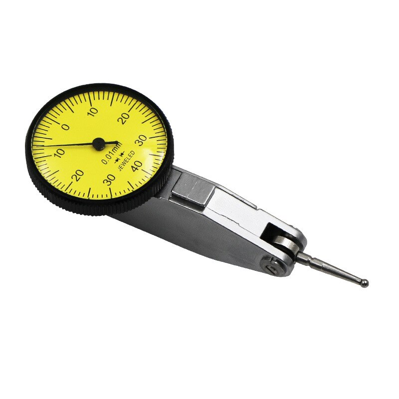 0-0.8mm Mini Universal Flexible Dial Test Indicator 0.01mm Dial Indicator Dial Gauge Indicator Gauge Stand Indicator Tool