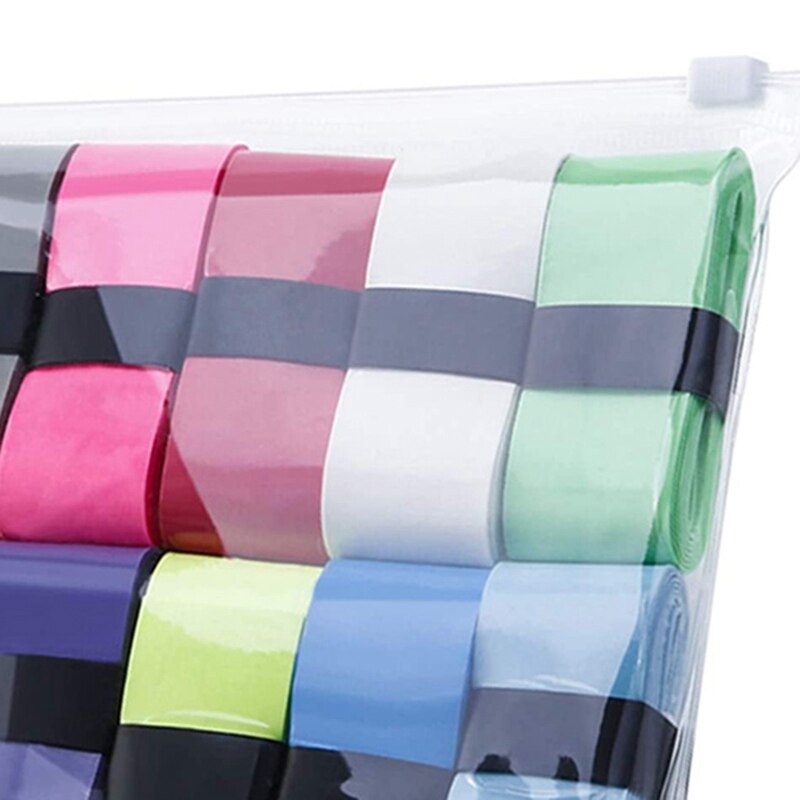 Antislip en waterabsorberende handgreep voor tennis- en badmintonracket 10 stuks