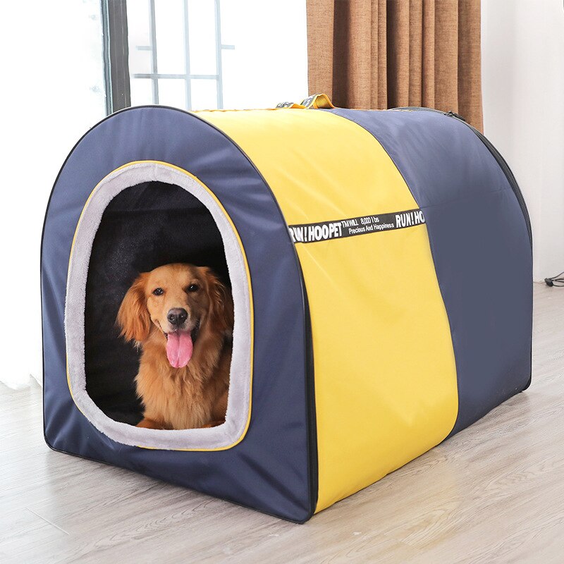 Tente pour animaux de compagnie, grand gabarit, chenil, lit pour chiens, moyen et grand gabarit, extérieur, fournitures pour animaux de compagnie, hiver