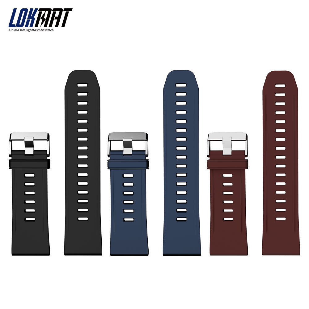 Bracelet de montre de sport universel trois couleurs Original pour LOKMAT