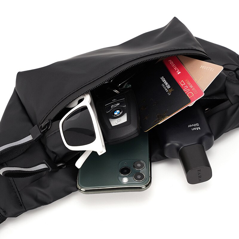 Taille Tasche Frauen Wasserdichte Gürtel Tasche fanny Pack Große Kapazität Crossbody Brust Taschen unisex Hüfte miserabel Tasche