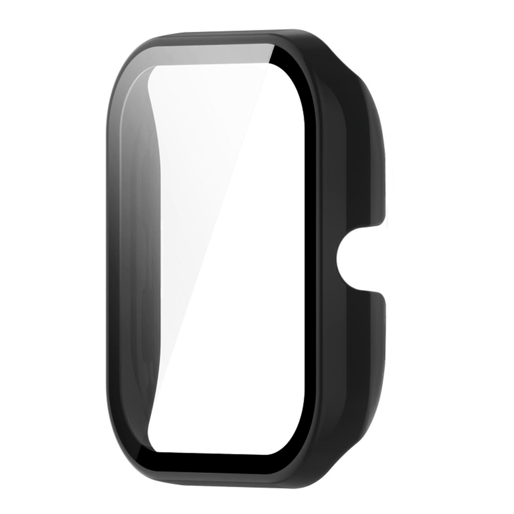 PC Full Protector Case for Amazfit GTS 4 Mini Screen Edge Shell Protective Bumper for Amazfit GTS4 Mini Watch Protector: black