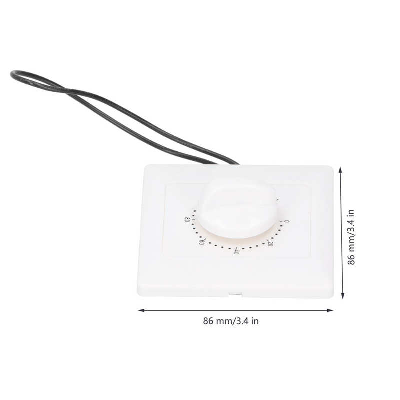 120 Minutes Intelligent Timing Switch Controller Mechanical Countdown Timer Switch 220V 50HZ 86 Type