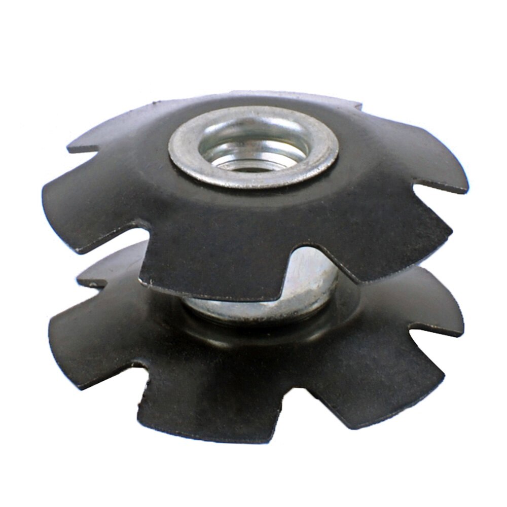 Fiets Schroefdraad Voorvork Stuurinrichting Onderdelen Mtb Racefiets Steering Pijp Flens Ster Moer 1-1/8 "Fiets headset Moer