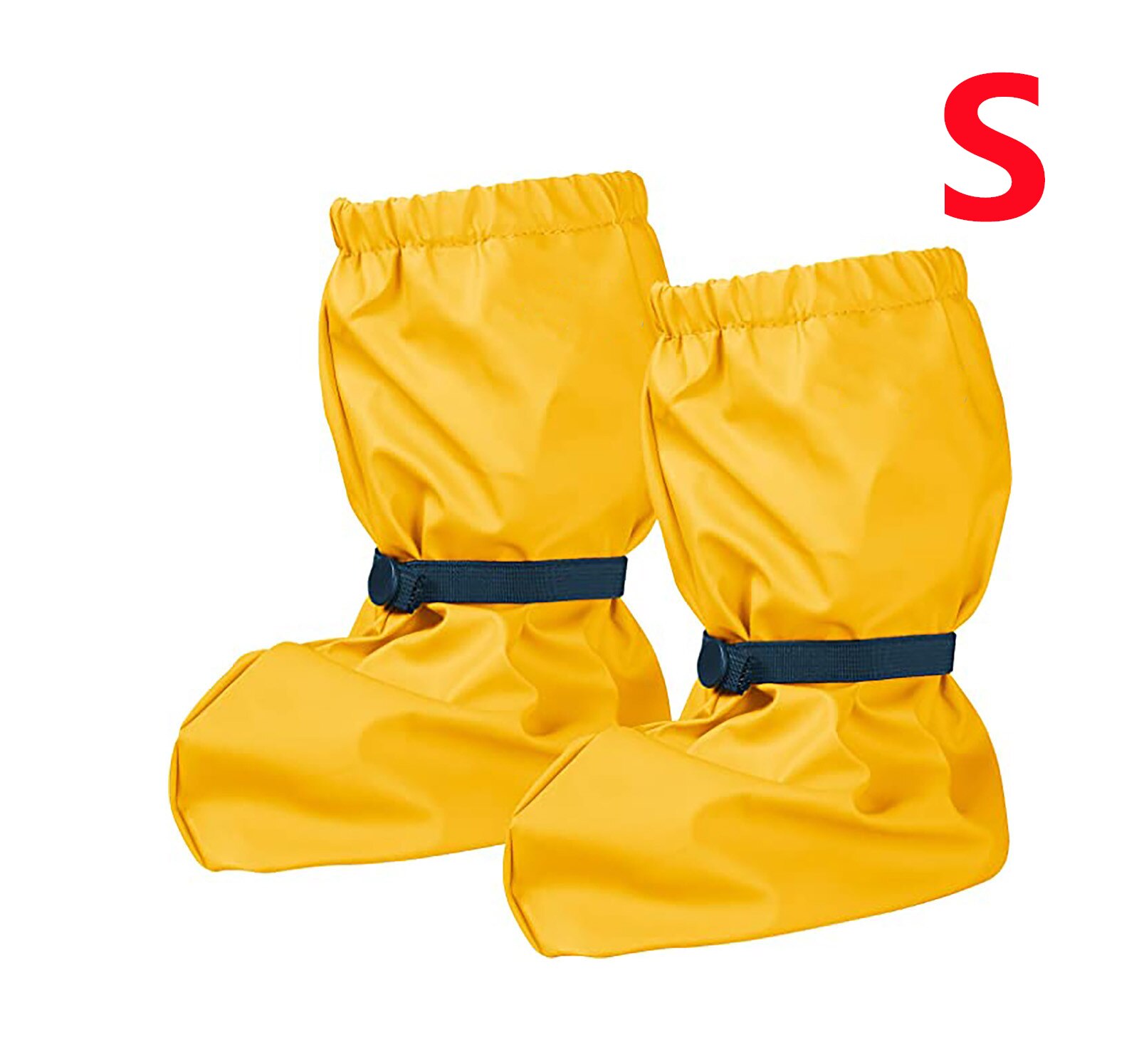 Waterdichte Regen Schoen Cover Slip Verdikking Slijtvaste Mannen En Vrou Paraplu Accessoires: Yellow S