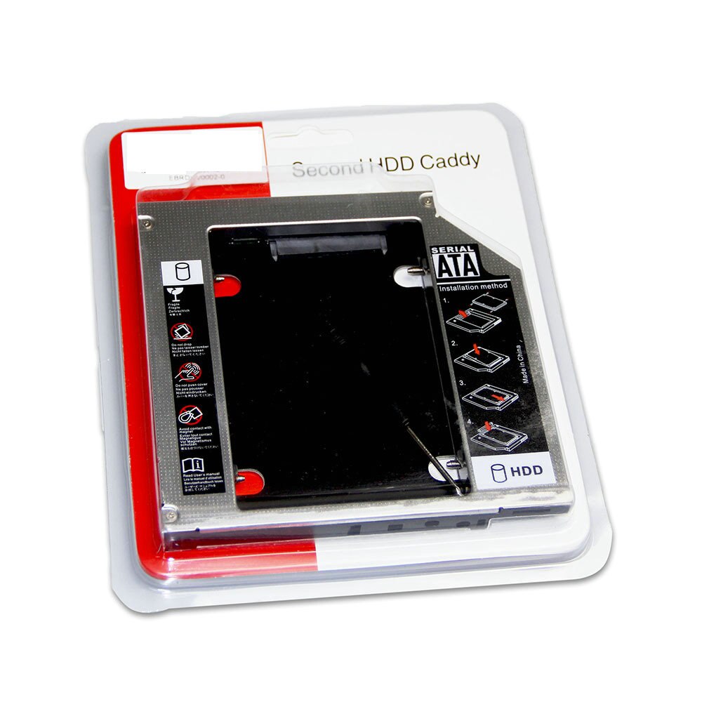 Adaptador de disco duro HDD SSD Caddy de 9,5mm para Asus U41sv U43jc U46e U56e UJ8A2AS dvd