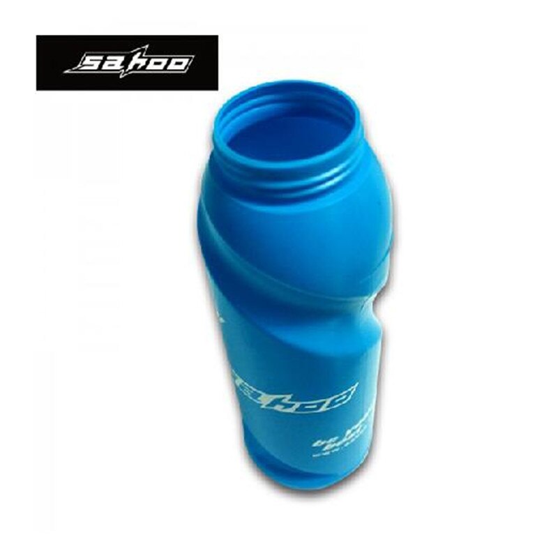 Offre spéciale SAHOO bleu bouteille d'eau de vélo de alimentaire PE plastique 700 ml vélo vélo sport bouteille d'eau avec couvercle anti-poussière