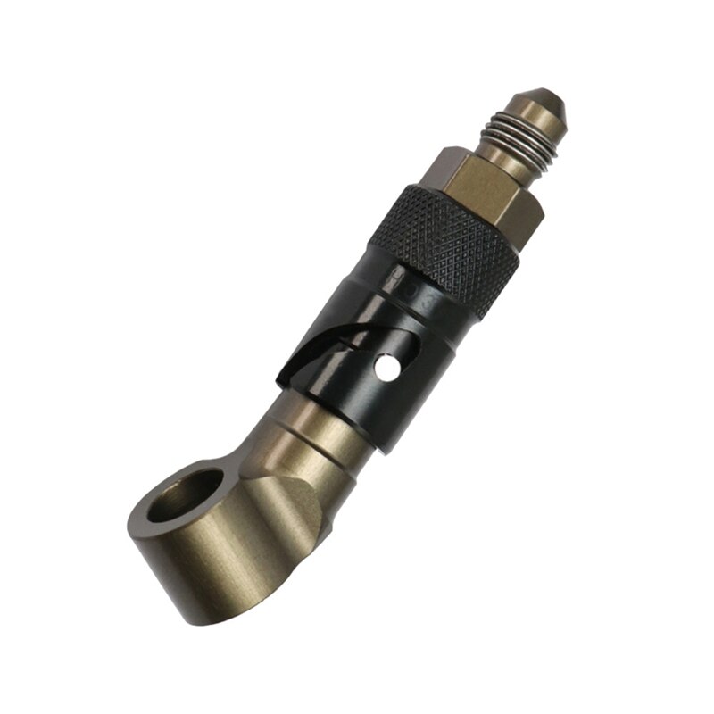 AN3 Motorcycle Brake Line Hose Fluid Quick Release Connect Fitting Adapter Kit for Honda Yamaha Kawasaki Suzuki: Black