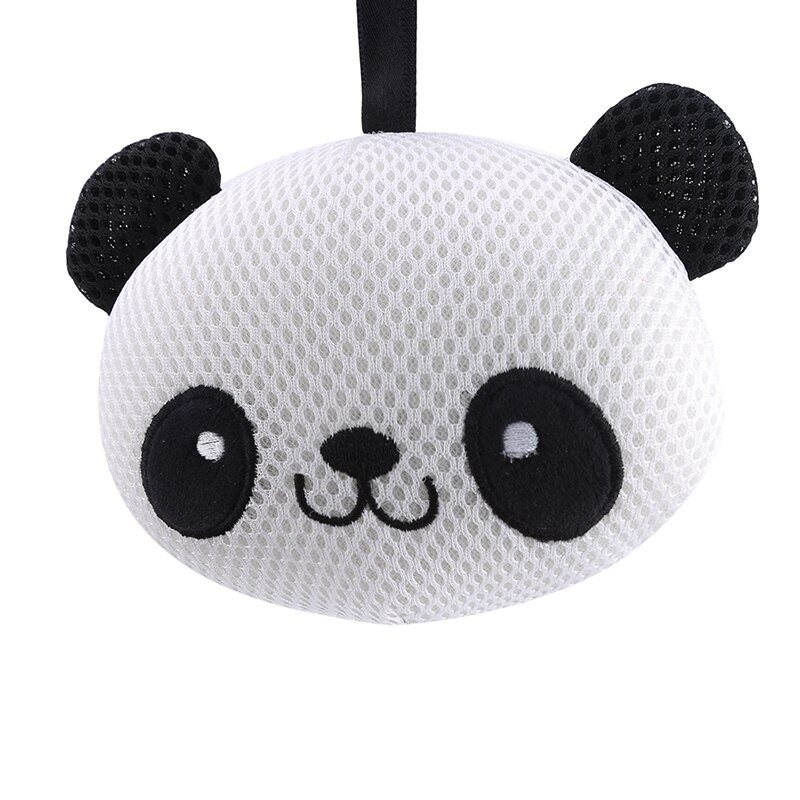 Cartoon Panda Bath Flower Bath Ball Milk Shower Accessories Bathroom Supplies Loofah Mesh Sponge Super Soft Baby Bath Brush