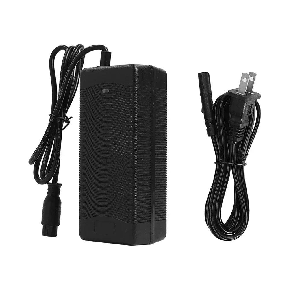 Charger 54.6V/48V 2A GX16 3Pin Connector Charger Battery for Roadrunner/Arwibon /Mukuta/Titán/Apollo/Vsett Electric Scooter