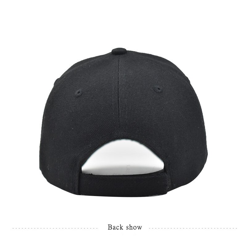 Baseball Cap Snapback Hat Polyester Thick Spring Autumn Cap Pure color cap keep warm Hip Hop Fitted Cap For Men Women