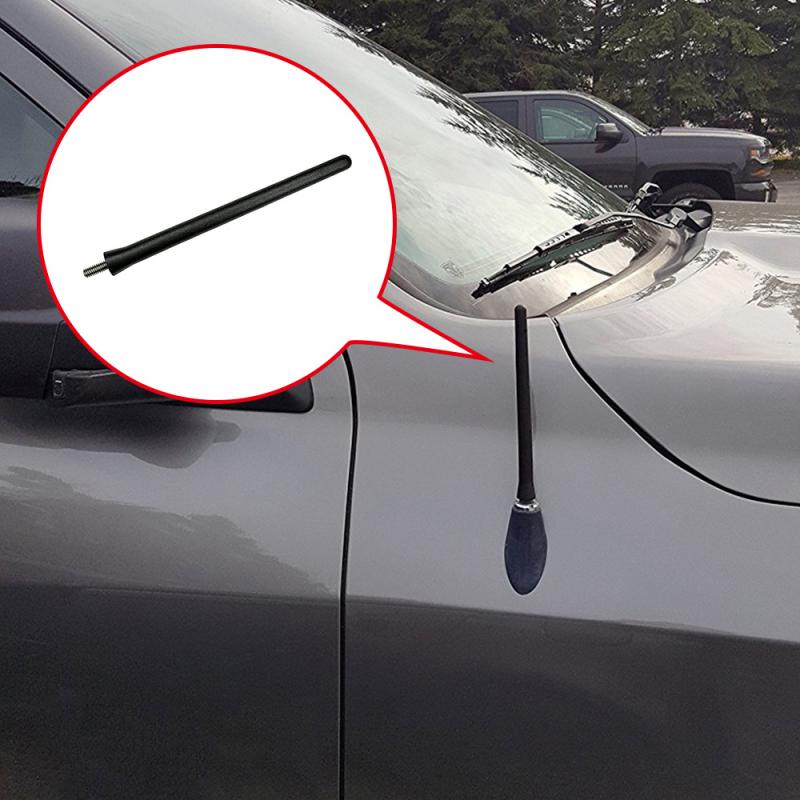 Bil kort antenne udskiftning kort radio antenne sort bil antenne til dodge ram 1500 2500 holdbare antenner