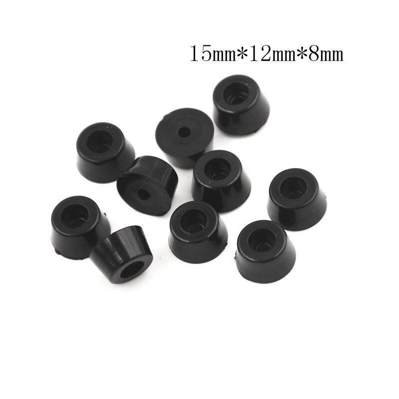 10Pcs/Set Non-slip Rubber Feet Protector Pads Furniture Instrument Case Bumper: A2
