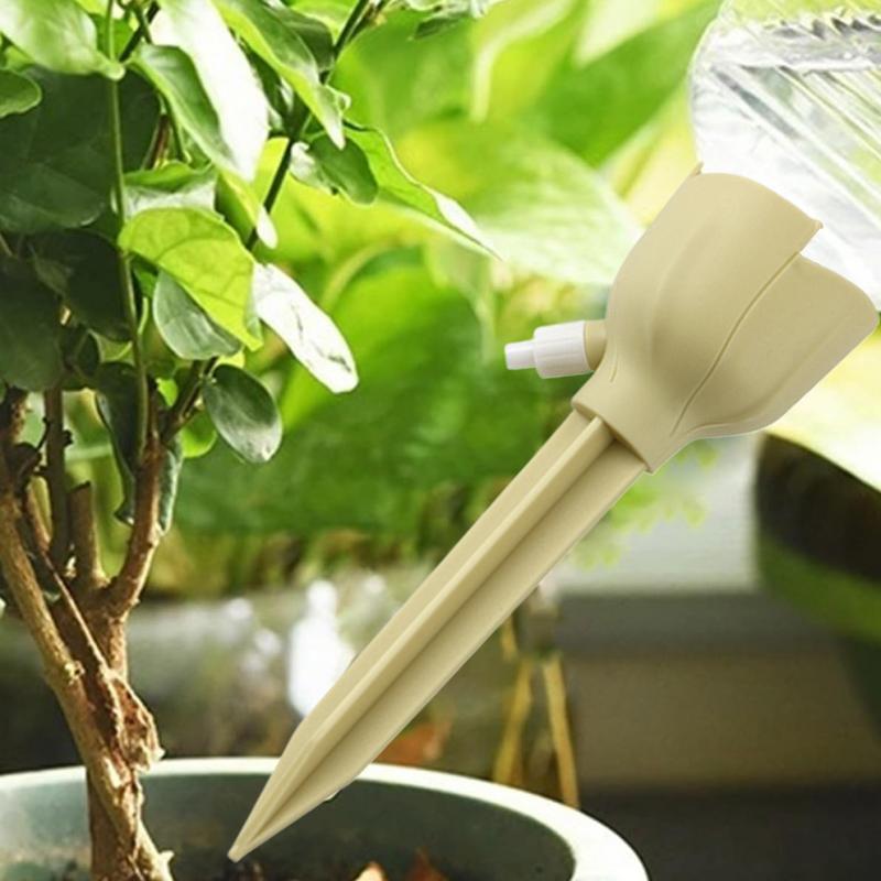 1pc automatiska droppbevattningssystem självbevattning justerbar för blomväxter växthus trädgård automatisk vattendroppar