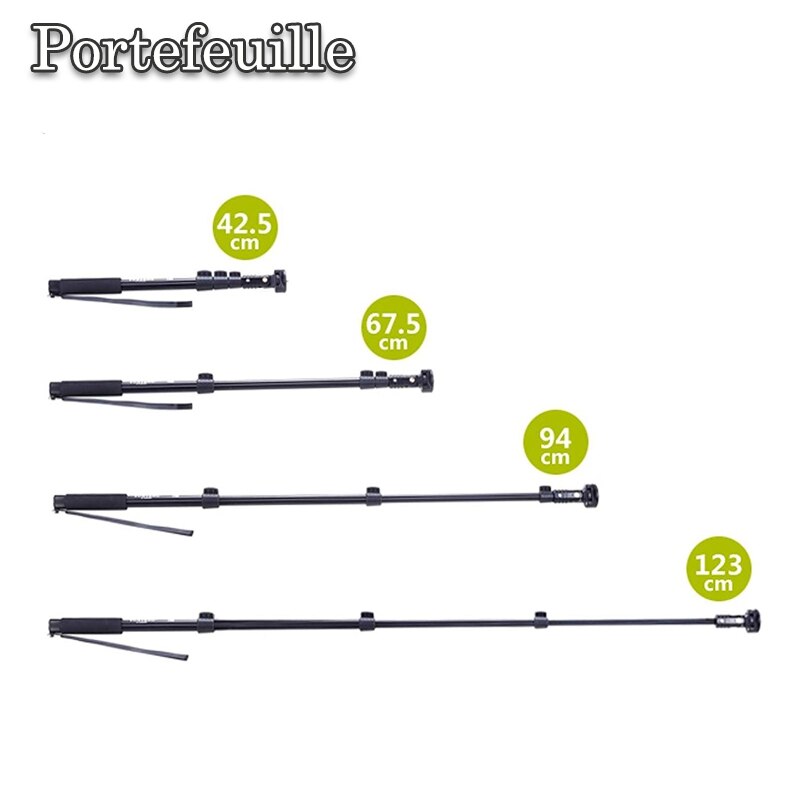 Yunteng – perche à Selfie extensible portable, appareil photo d&#39;extérieur, monopode, pour Iphone 7 8, Gopro 4/5/188, 6/7